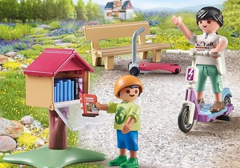 Комплект фигурки My Life 71511 Размяна на книгиIVET.BG - Твоят онлайн бутик.