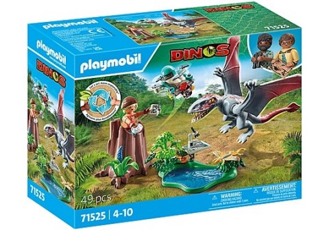 Комплект фигурки Dinos 71525 Изследователска станция за динозаври ДиморфодониIVET.BG - Твоят онлайн бутик.