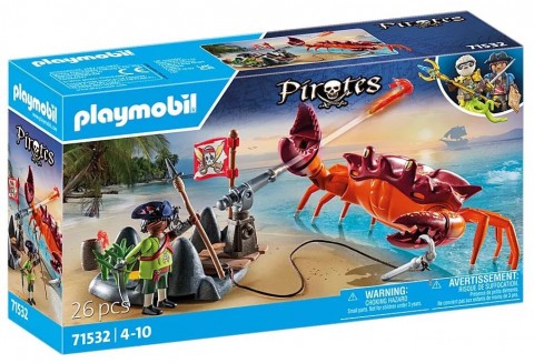 Комплект с фигурки Pirates 71532 Битка срещу гигантски ракIVET.BG - Твоят онлайн бутик.