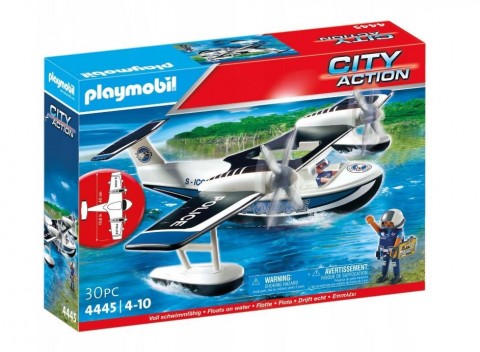 Комплект фигурки City Action 4445 Полицейски хидропланIVET.BG - Твоят онлайн бутик.