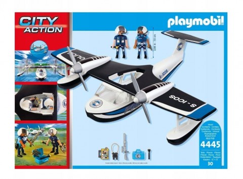 Комплект фигурки City Action 4445 Полицейски хидропланIVET.BG - Твоят онлайн бутик.