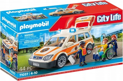 Комплект фигурки City Life 71037 Спасителен автомобилIVET.BG - Твоят онлайн бутик.