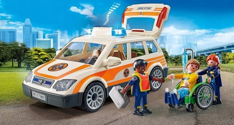 Комплект фигурки City Life 71037 Спасителен автомобилIVET.BG - Твоят онлайн бутик.