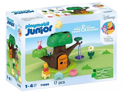 Комплект с фигурки Junior Disney 71693 Къщичката на дърво на Мечо Пух и ПрасчоIVET.BG - Твоят онлайн бутик.