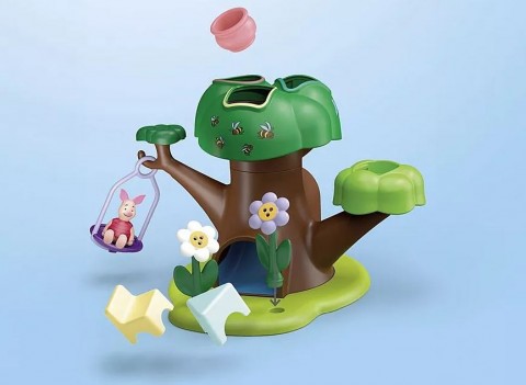 Комплект с фигурки Junior Disney 71693 Къщичката на дърво на Мечо Пух и ПрасчоIVET.BG - Твоят онлайн бутик.