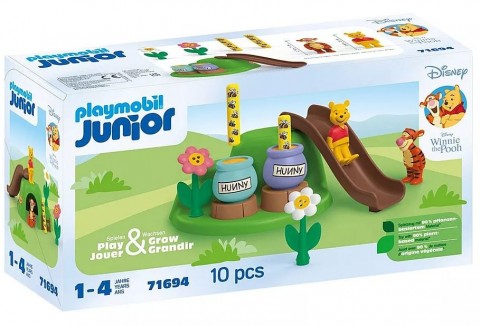 Комплект с фигурки Junior Disney 71694 Пчелната градина на Мечо Пух и ТигъраIVET.BG - Твоят онлайн бутик.