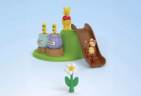 Комплект с фигурки Junior Disney 71694 Пчелната градина на Мечо Пух и ТигъраIVET.BG - Твоят онлайн бутик.