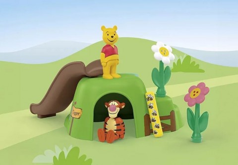 Комплект с фигурки Junior Disney 71694 Пчелната градина на Мечо Пух и ТигъраIVET.BG - Твоят онлайн бутик.