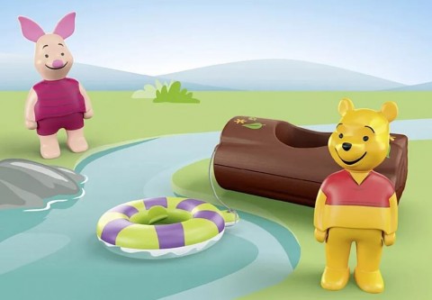 Комплект с фигурки Junior Disney 71705 Водно приключение на Мечо Пух и ПрасчоIVET.BG - Твоят онлайн бутик.