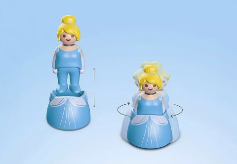 Комплект с фигурки Junior Disney 71457 Замъкът на ПепеляшкаIVET.BG - Твоят онлайн бутик.