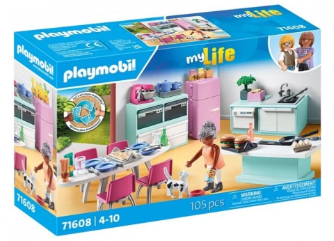 Комплект фигурки My Life 71608 Кухня с трапезарияIVET.BG - Твоят онлайн бутик.