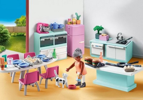 Комплект фигурки My Life 71608 Кухня с трапезарияIVET.BG - Твоят онлайн бутик.