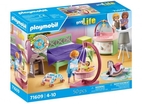 Комплект фигурки My Life 71609 Спалня с кът за игра за децаIVET.BG - Твоят онлайн бутик.