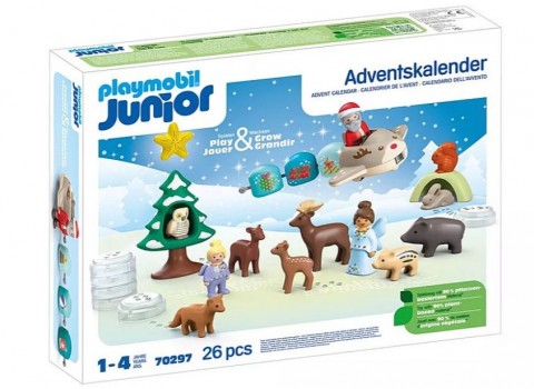 Комплект фигурки Junior 70297 Снежна Коледа - адвентен календарIVET.BG - Твоят онлайн бутик.