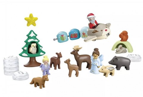 Комплект фигурки Junior 70297 Снежна Коледа - адвентен календарIVET.BG - Твоят онлайн бутик.