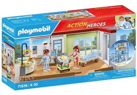 Комплект фигурки Action Heroes 71616 Акушерско отделениеIVET.BG - Твоят онлайн бутик.