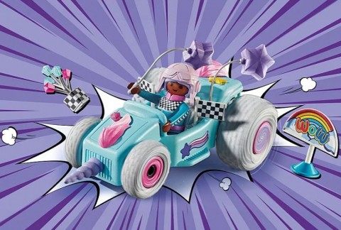 Комплект фигурки Funstars 71635 Racing: ЕднорогIVET.BG - Твоят онлайн бутик.