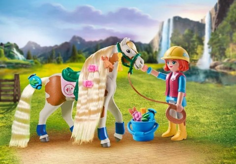 Комплект фигурки Horses 71639 Ellie с кончеIVET.BG - Твоят онлайн бутик.