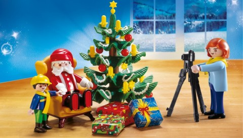 Комплект с фигурки Christmas 5753 Снимка с Дядо КоледаIVET.BG - Твоят онлайн бутик.