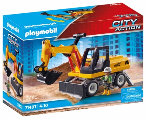 City Action 71707 Багер с въртящо се тялоIVET.BG - Твоят онлайн бутик.