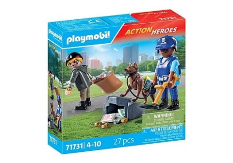 Action Heroes 71731 Търсене на следи с куче-следотърсачIVET.BG - Твоят онлайн бутик.