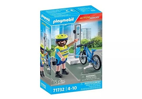 Action Heroes 71732 Полицейски велосипеден патрулIVET.BG - Твоят онлайн бутик.