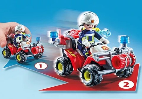 Action Heroes 71825 Пожарна кола в действиеIVET.BG - Твоят онлайн бутик.