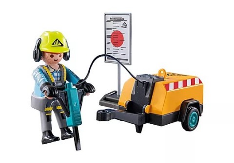 Action Heroes 71752 Строителен работник с ударен чукIVET.BG - Твоят онлайн бутик.