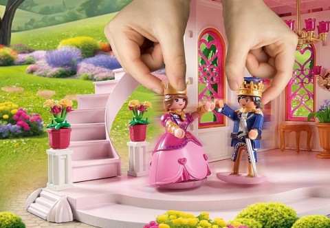 Princess Magic 71845 Замъкът на принцесата с кралската двойкаIVET.BG - Твоят онлайн бутик.