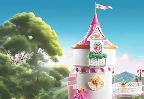 Princess Magic 71845 Замъкът на принцесата с кралската двойкаIVET.BG - Твоят онлайн бутик.