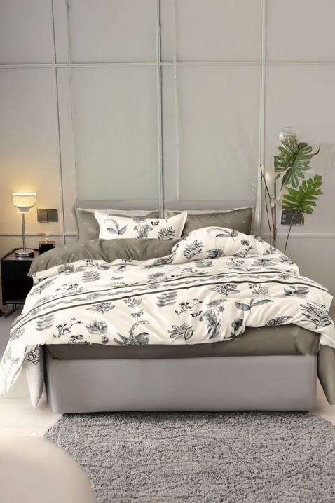 Спален комплект MOLXERA 200x220 cm памук, Цвят: бял, IVET.BG - Твоят онлайн бутик.