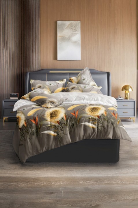 Спален комплект TERUVKA 200x220 cm памук - 4 части, Цвят: многоцветен, IVET.BG - Твоят онлайн бутик.