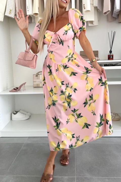 Рокля LIMONCELO PINK, Цвят: розов, IVET.BG - Твоят онлайн бутик.