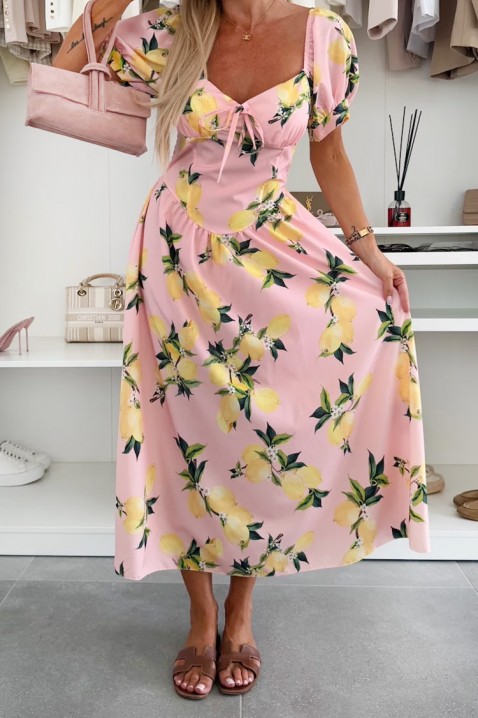 Рокля LIMONCELO PINK, Цвят: розов, IVET.BG - Твоят онлайн бутик.