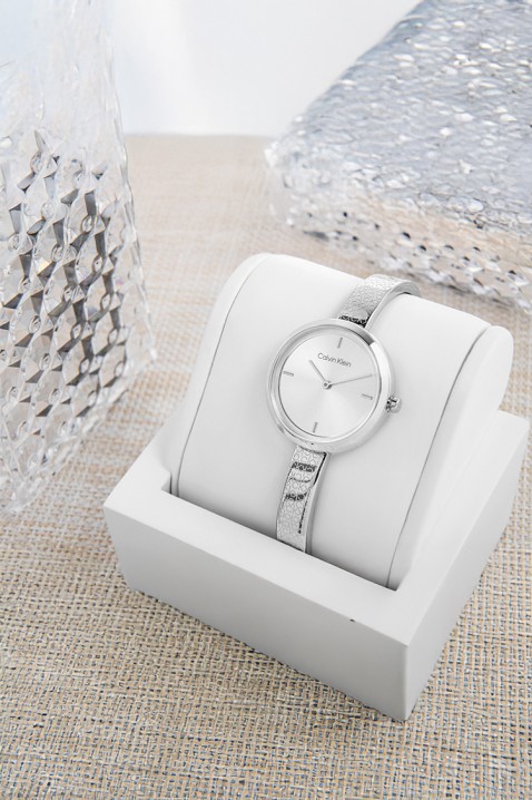Дамски часовник Calvin Klein 25200181, Цвят: сребърен, IVET.BG - Твоят онлайн бутик.