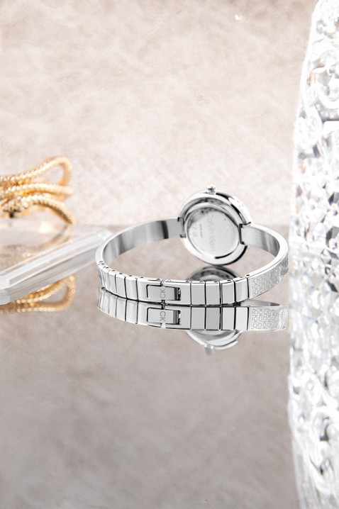 Дамски часовник Calvin Klein 25200181, Цвят: сребърен, IVET.BG - Твоят онлайн бутик.
