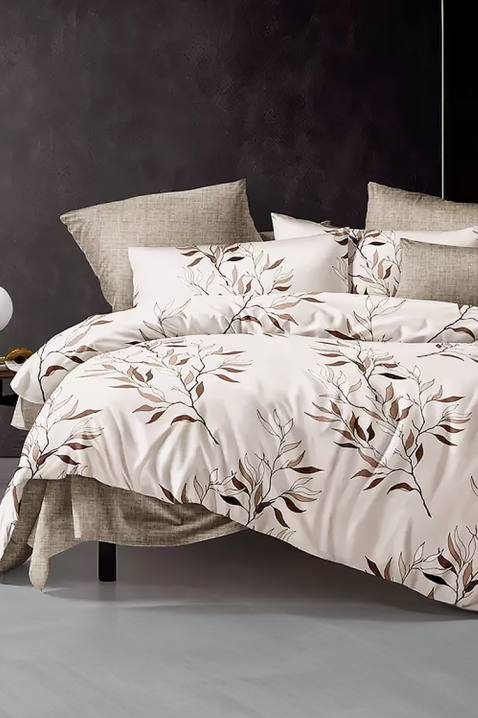 Спален комплект XIORELA 200x220 cm памук - 4 части, Цвят: многоцветен, IVET.BG - Твоят онлайн бутик.
