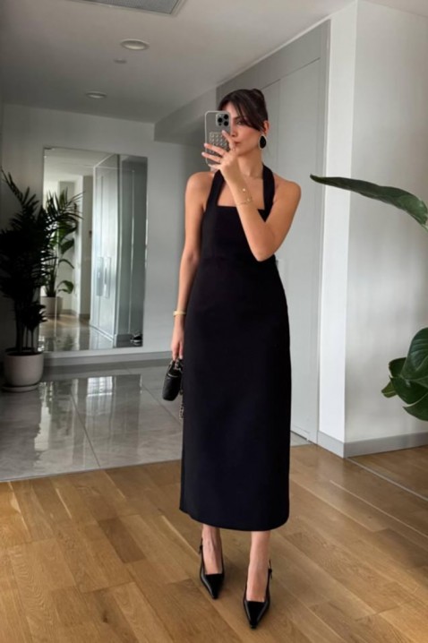 Рокля SAMILA BLACK, Цвят: черен, IVET.BG - Твоят онлайн бутик.