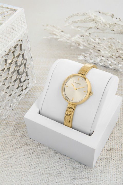 Дамски часовник Calvin Klein 25200182, Цвят: златен, IVET.BG - Твоят онлайн бутик.