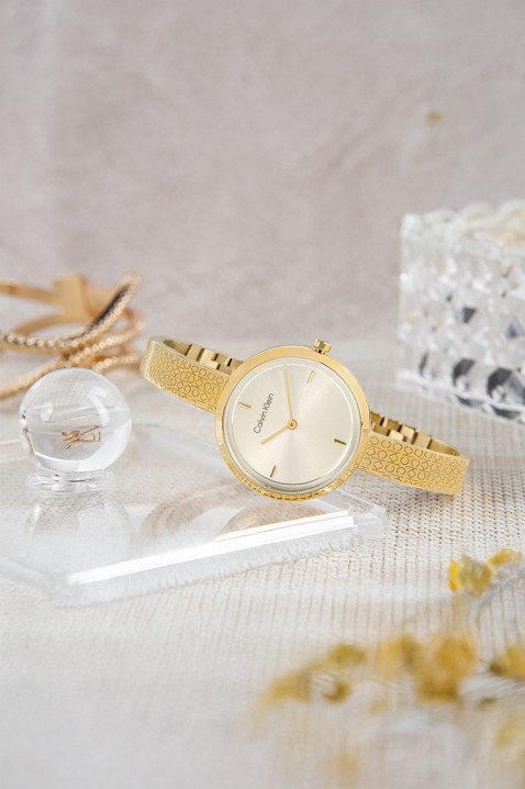 Дамски часовник Calvin Klein 25200182, Цвят: златен, IVET.BG - Твоят онлайн бутик.