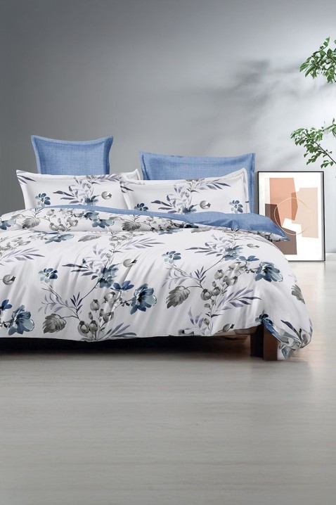 Спален комплект BORFILSA 200x220 cm памук - 4 части, Цвят: многоцветен, IVET.BG - Твоят онлайн бутик.