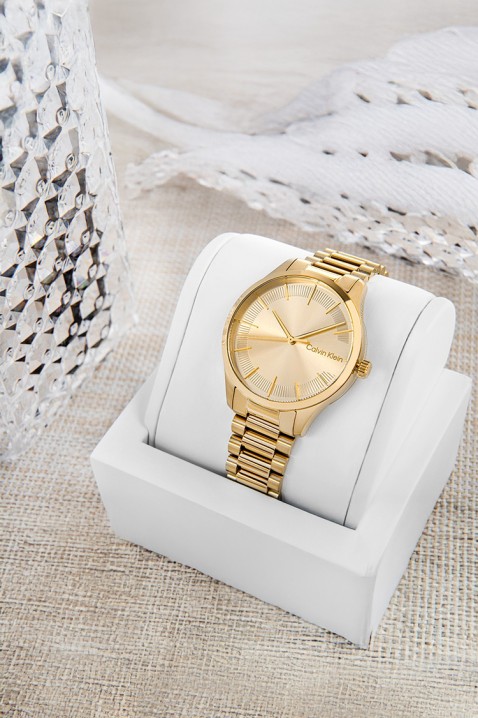Дамски часовник Calvin Klein 25200043, Цвят: златен, IVET.BG - Твоят онлайн бутик.