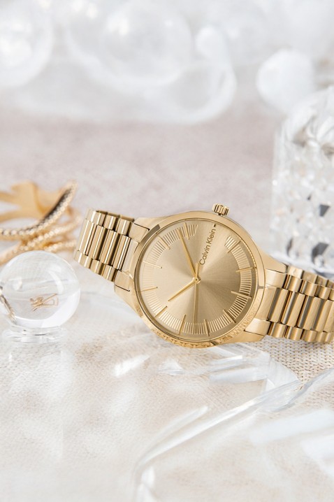 Дамски часовник Calvin Klein 25200043, Цвят: златен, IVET.BG - Твоят онлайн бутик.