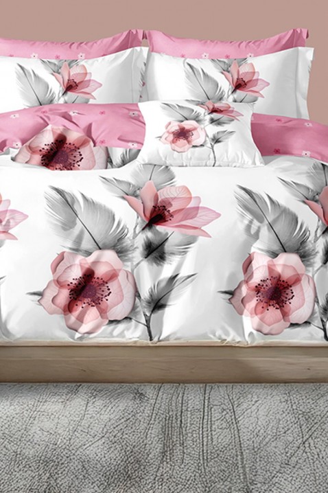 Спален комплект MORXELA 200x220 cm памук - 4 части, Цвят: многоцветен, IVET.BG - Твоят онлайн бутик.