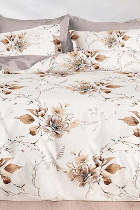 Спален комплект DERMOLJA 200x220 cm памук - 4 части, Цвят: многоцветен, IVET.BG - Твоят онлайн бутик.