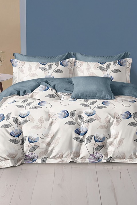 Спален комплект BLOPELXA 200x220 cm памук - 4 части, Цвят: многоцветен, IVET.BG - Твоят онлайн бутик.