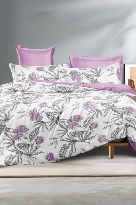 Спален комплект MONTELDA 200x220 cm памук - 4 части, Цвят: многоцветен, IVET.BG - Твоят онлайн бутик.