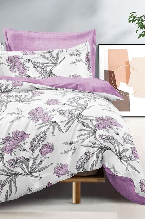 Спален комплект MONTELDA 200x220 cm памук - 4 части, Цвят: многоцветен, IVET.BG - Твоят онлайн бутик.
