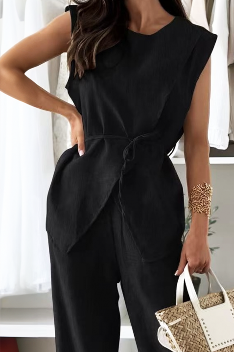 Комплект AKSINIYA BLACK, Цвят: черен, IVET.BG - Твоят онлайн бутик.