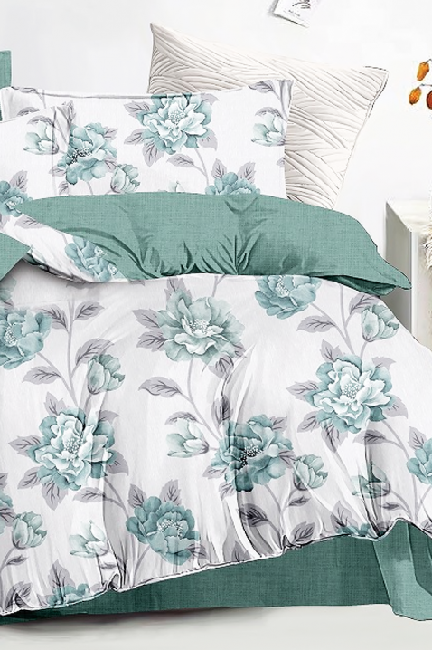 Спален комплект CLOREFA 200x220 cm памук - 4 части, Цвят: многоцветен, IVET.BG - Твоят онлайн бутик.
